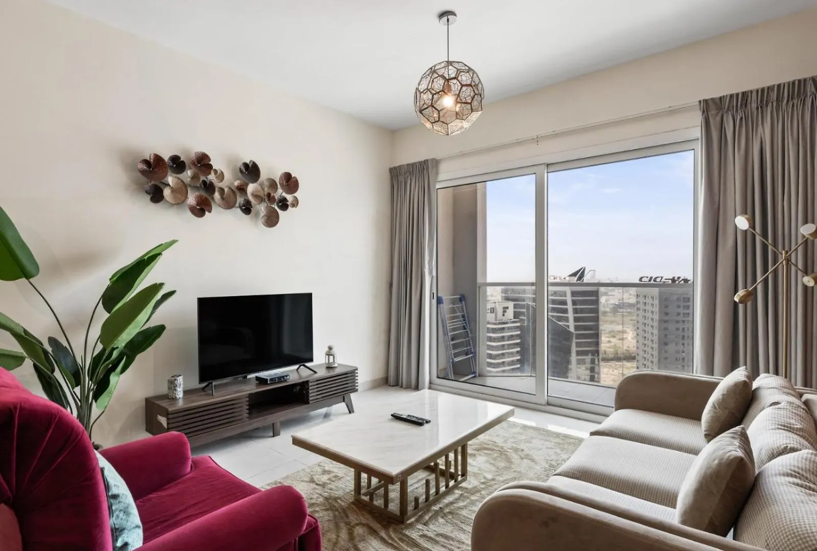 Sleek 1-Bedroom Apartment -Ag Tower, Business Bay Dubai